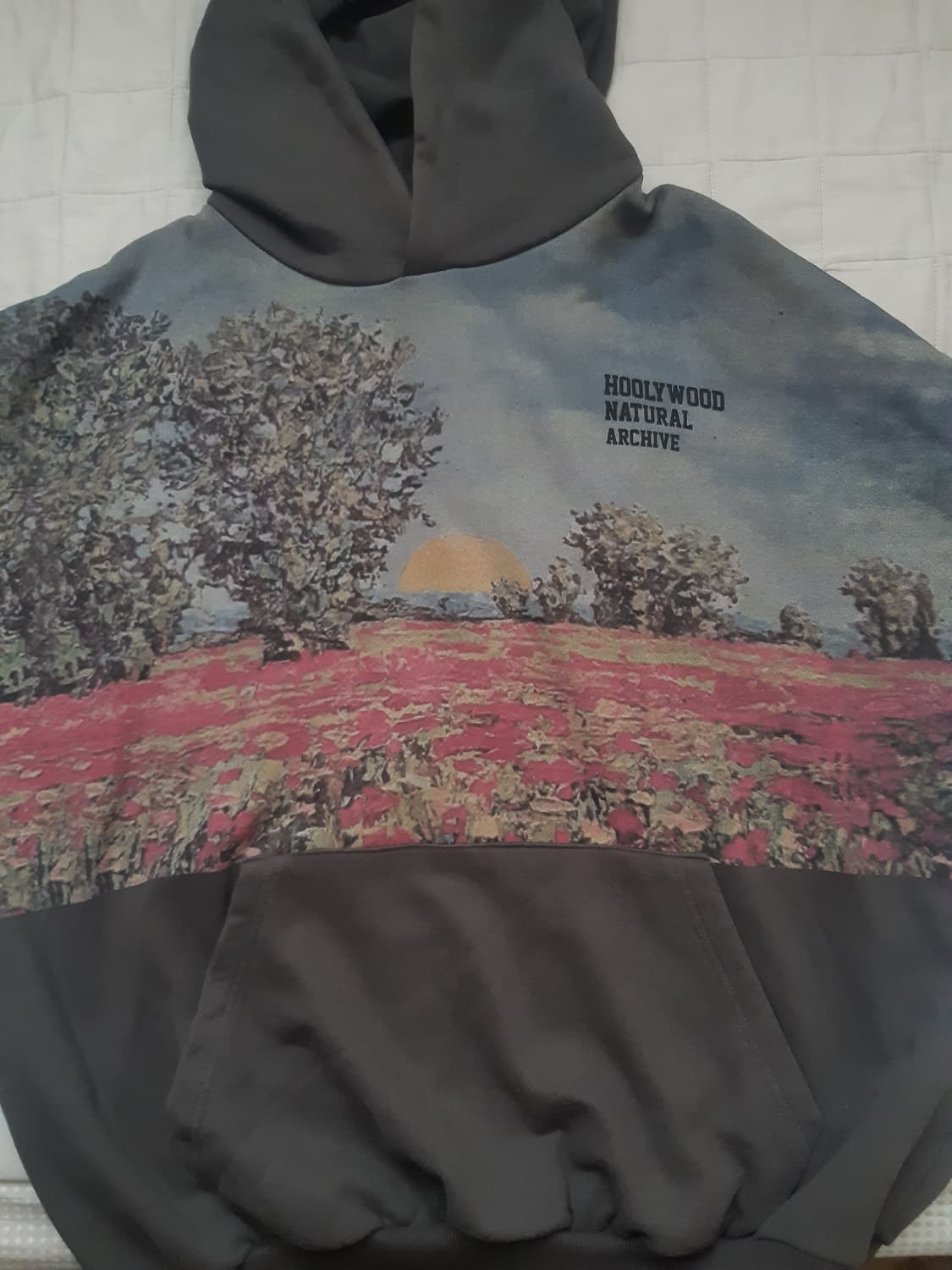 SUNSET HOOD ( charcoal) 선셋 후드 차콜 상품이미지5