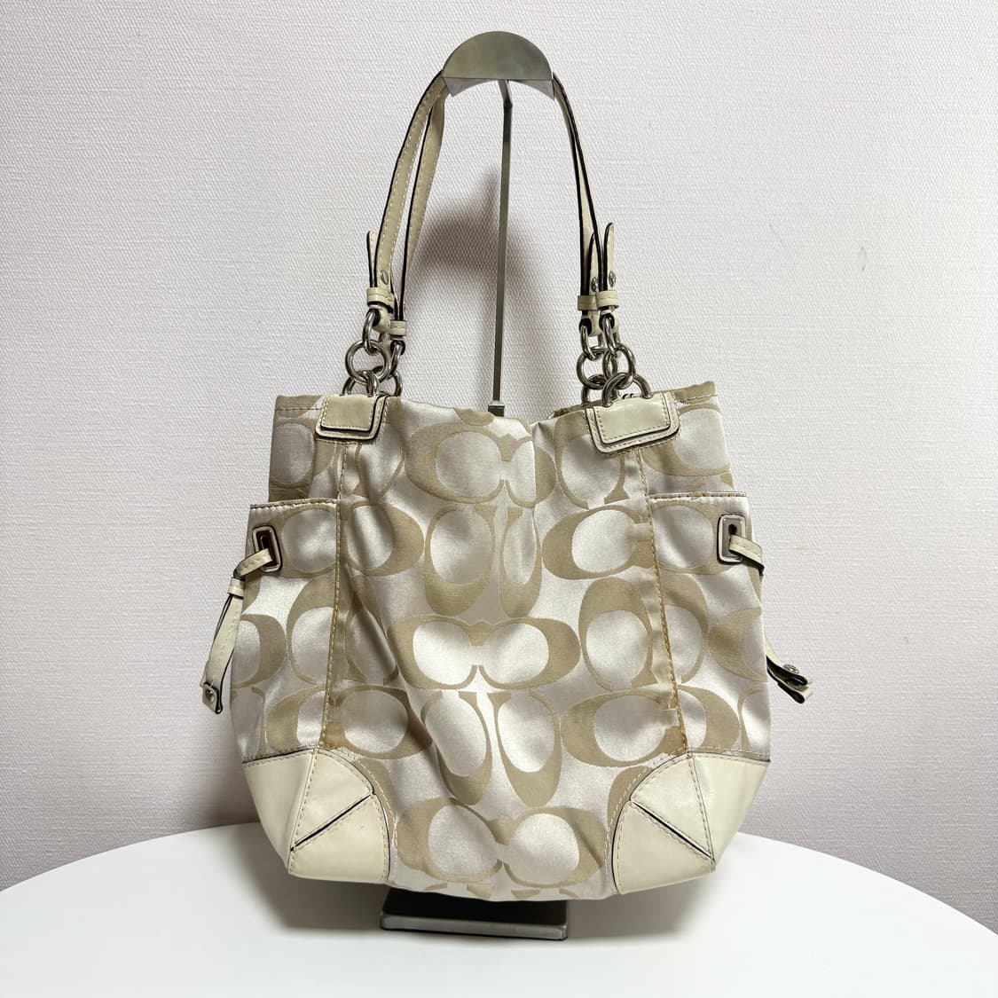 Y2k 코치 시그니처 토트백 상품이미지4