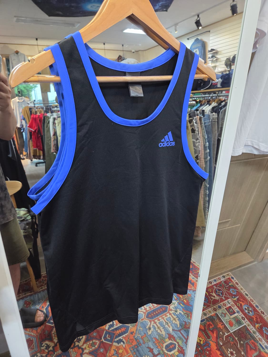 아디다스 스포츠 탱크 민소매나시 L xl 상품이미지5