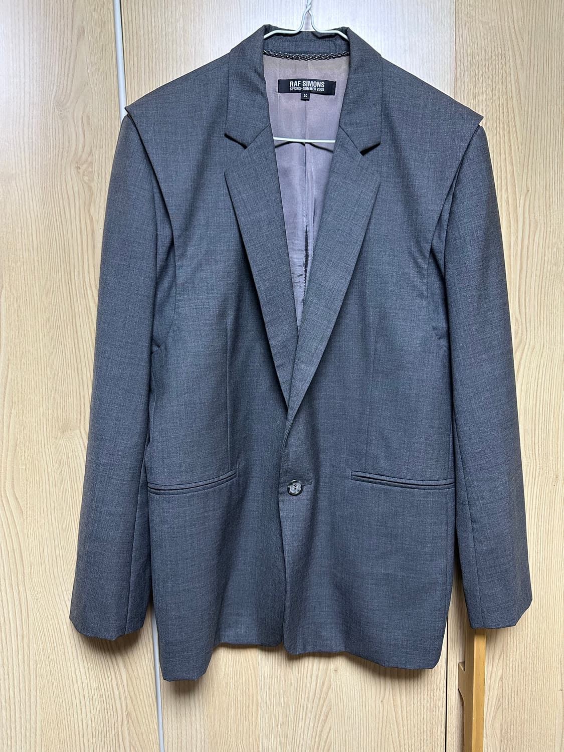 라프시몬스 05ss 테일러드 블레이저 50 상품이미지1