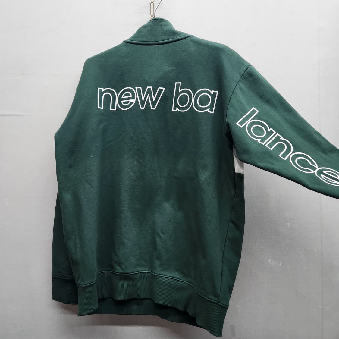 뉴발란스 백로고 반집업 L(남여공용) 상품이미지4