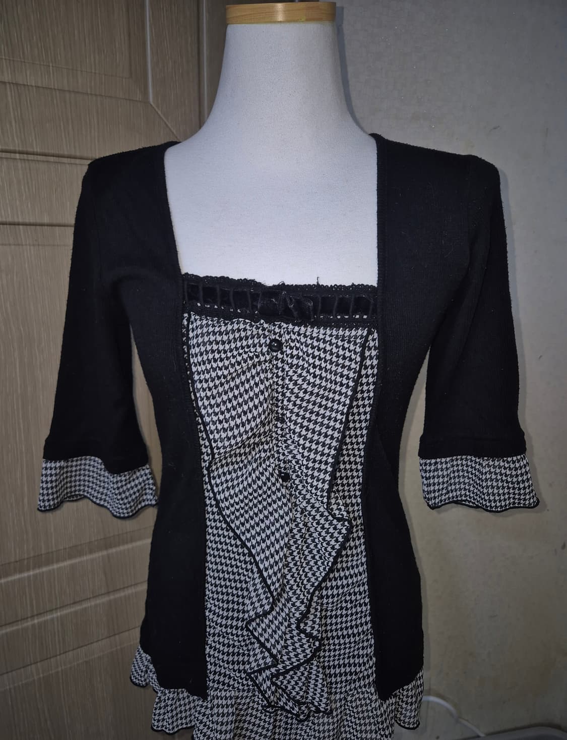 로걀 오네걀 긱시크 블라우스 상품이미지1