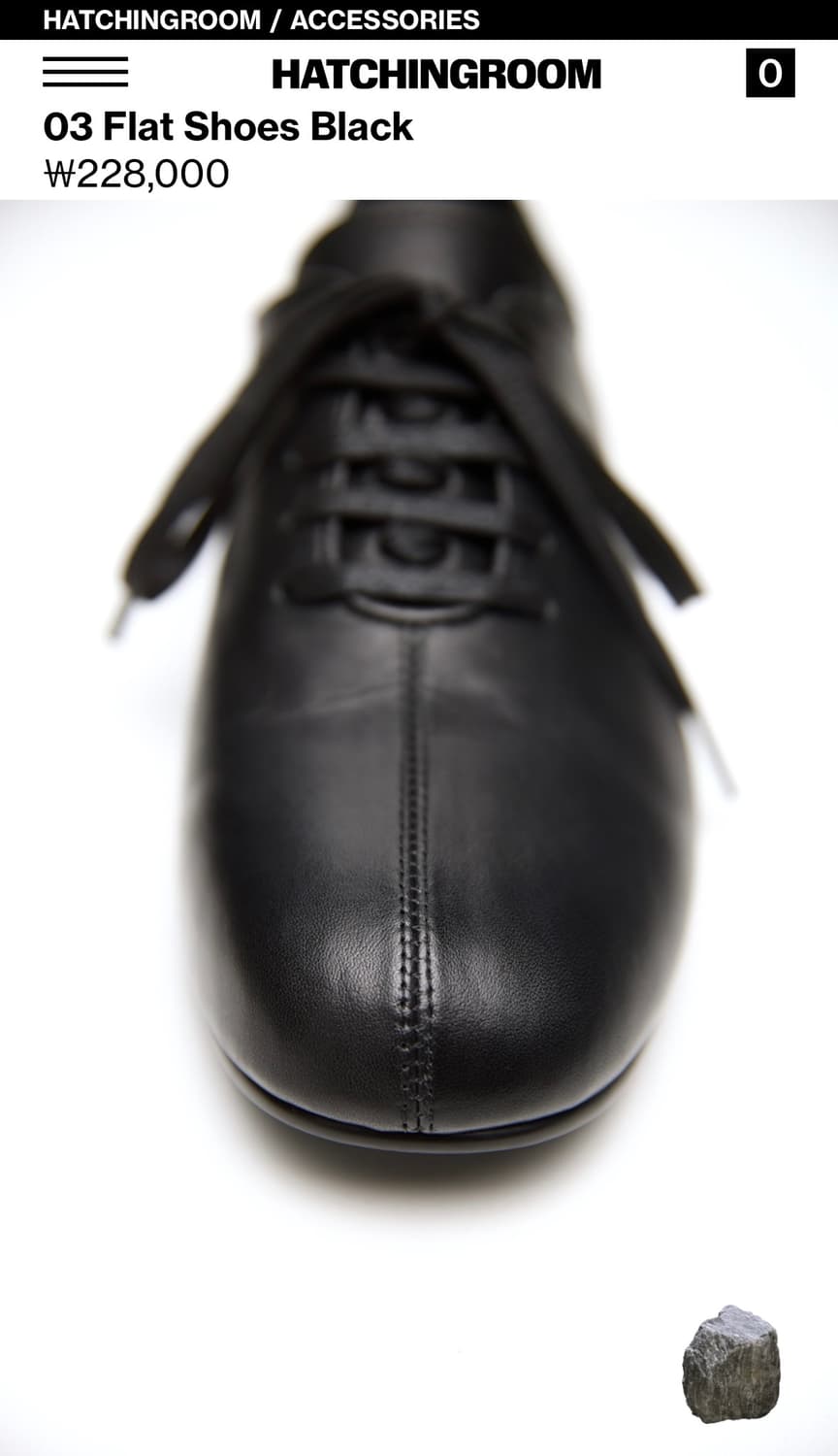 해칭룸 03 플랫슈즈 275사이즈 판매합니다ㅏ 상품이미지3