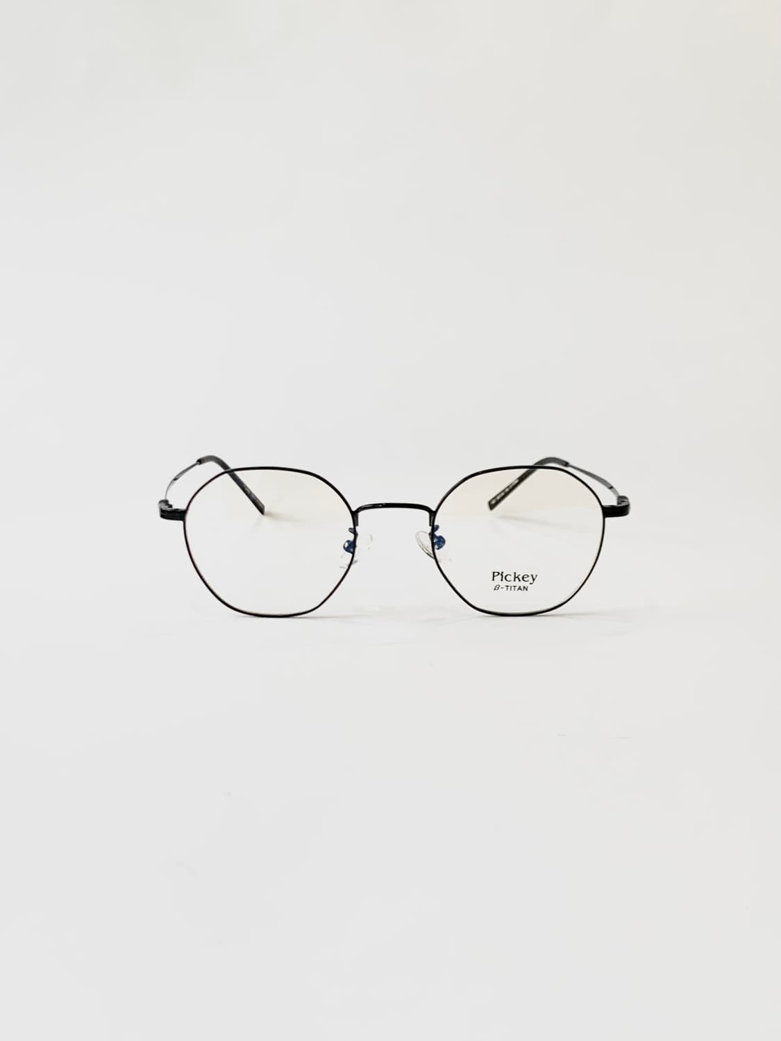 [픽키-659] 자체제작 B-TITAN 블랙 경량 메탈 안경테  상품이미지2