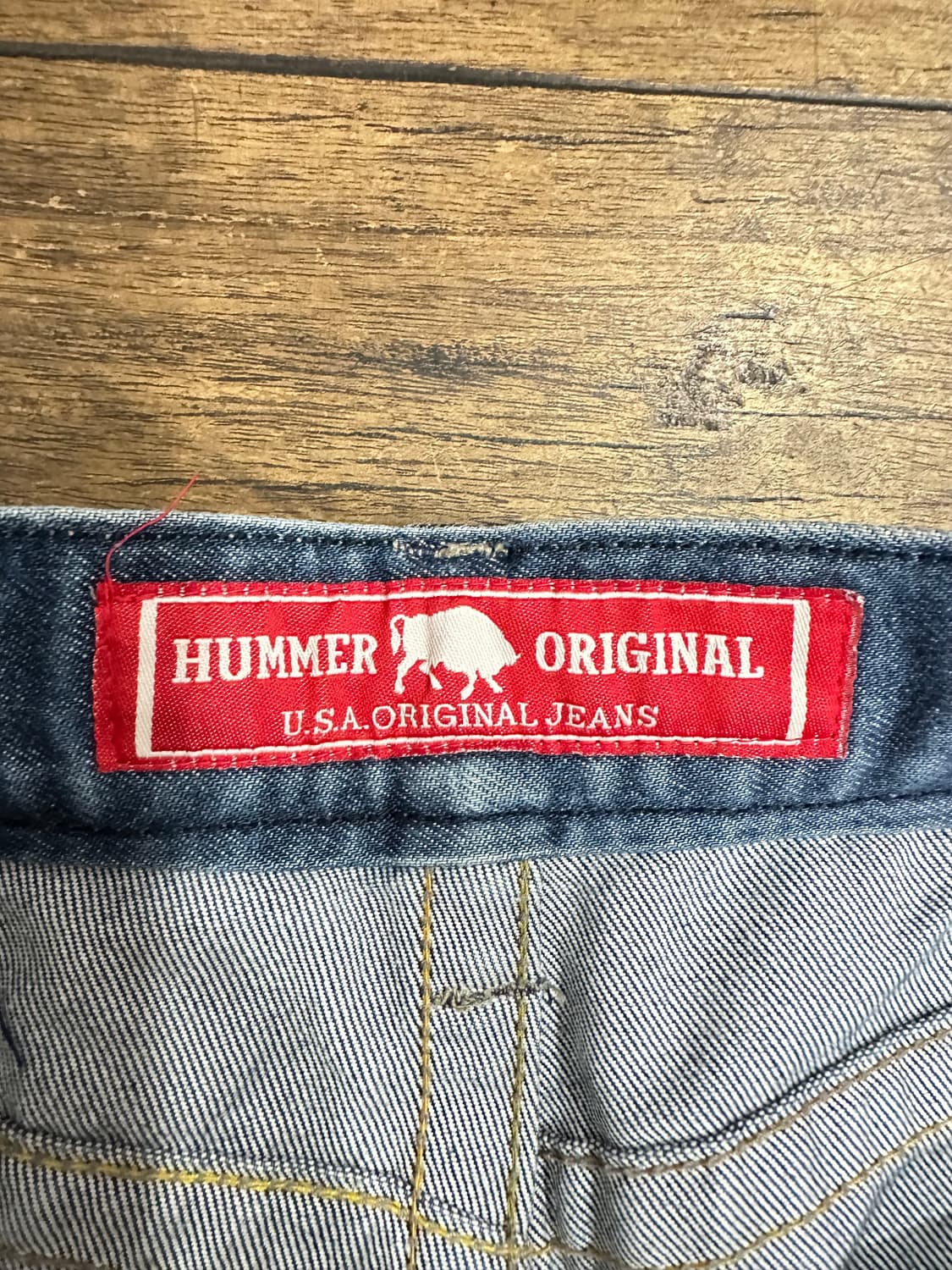 HUMMER BOSTON JEANS 허머보스턴 레터링 Y2K 청바지 30 상품이미지5