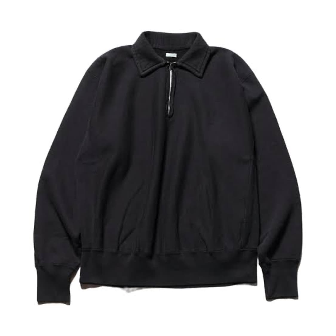 [4]24FW 아프레쎄 하프집업  블랙 상품이미지1