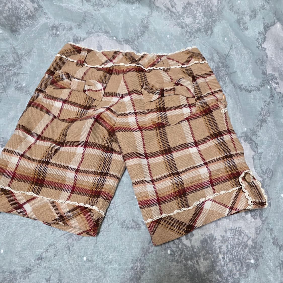 리즈리사 리본 라떼갸루 리본 반바지 갸루일브히메갸루 상품이미지3