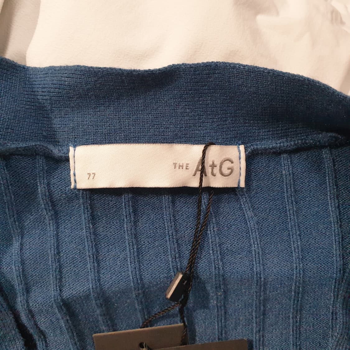 더엣지 브이넥 골지 가디건 77 (새제품) 상품이미지3