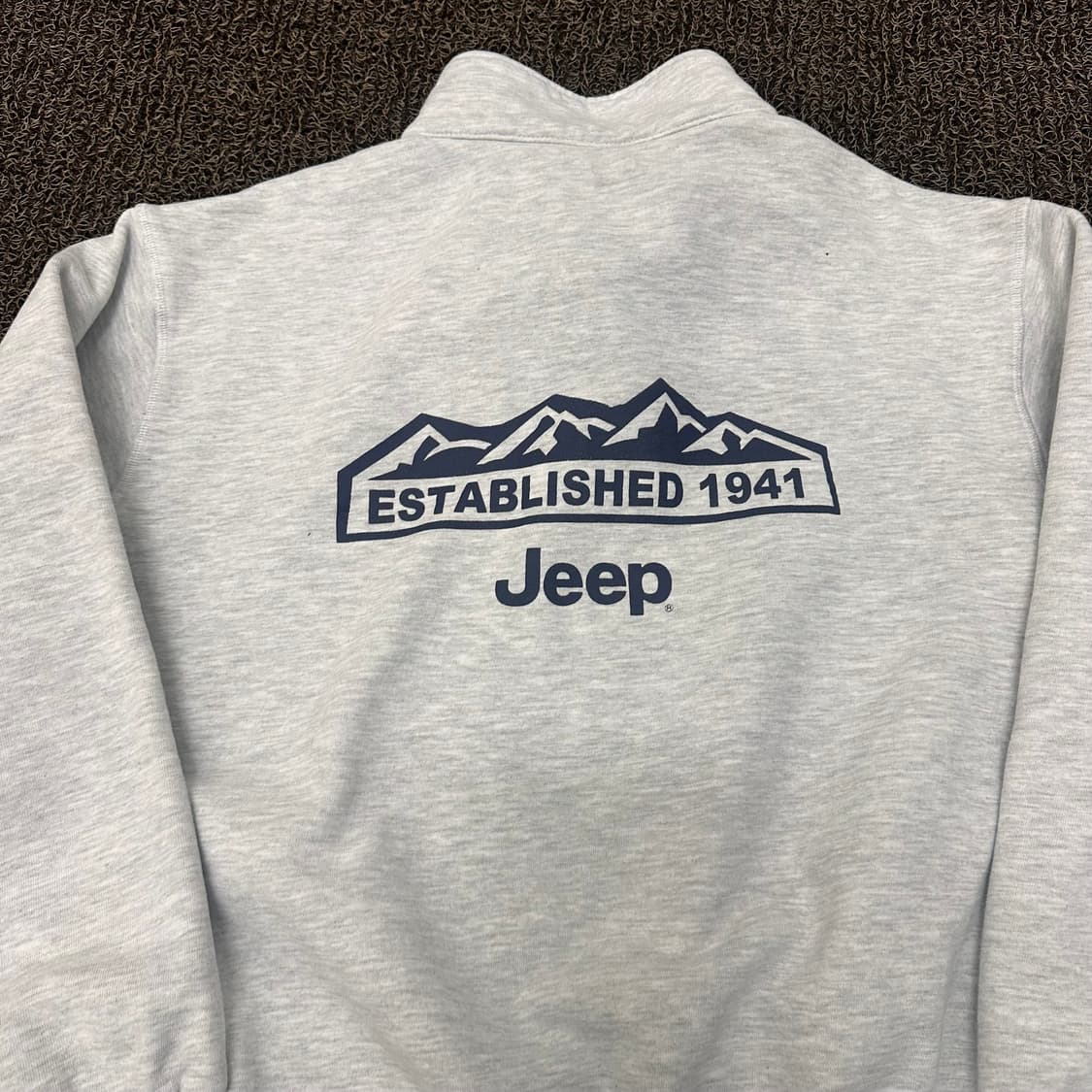 Jeep 지프 반집업 맨투맨 100(L) 상품이미지6