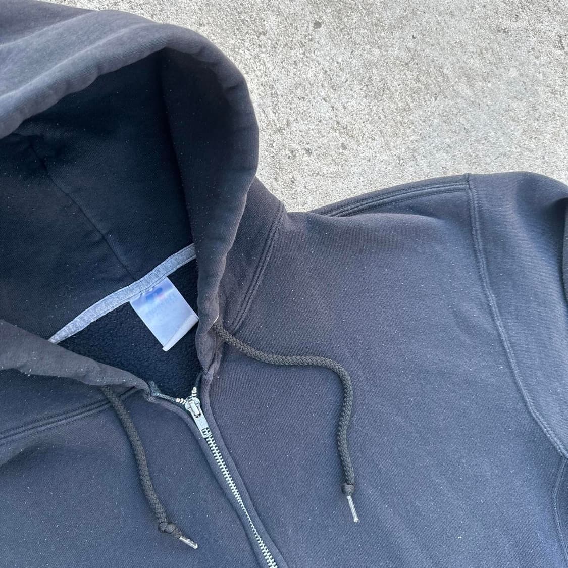 러셀 애슬레틱 빈티지 후드 집업 상품이미지3