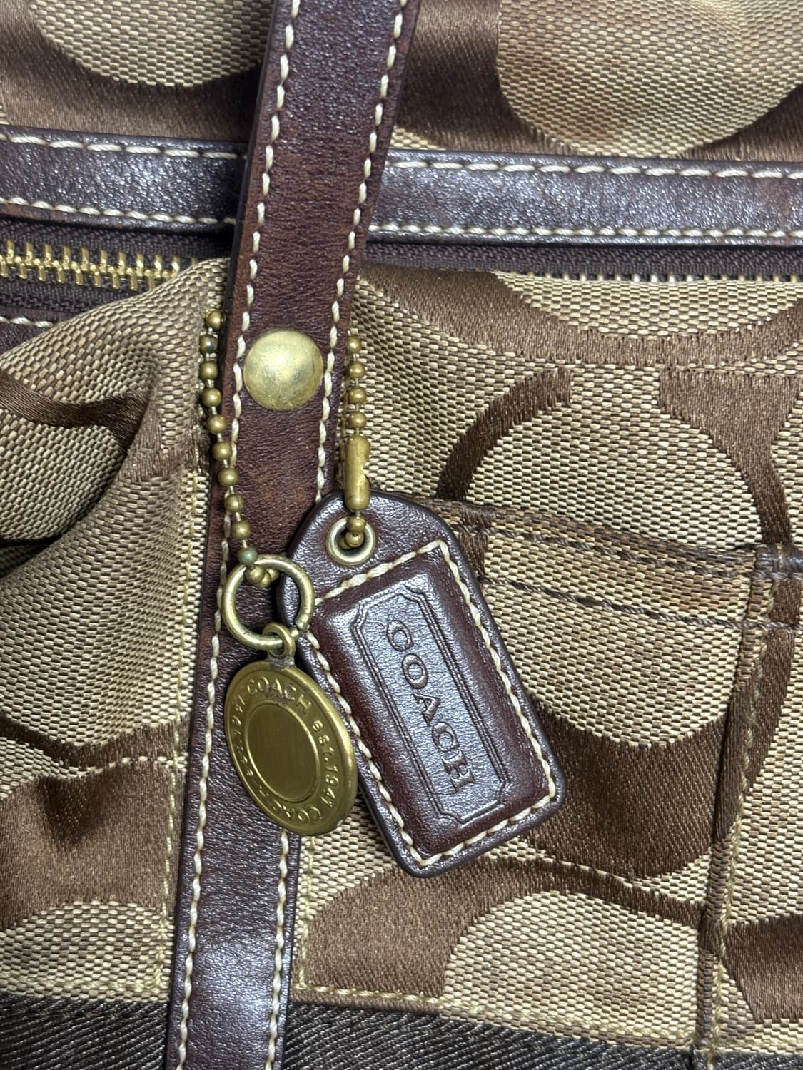 코치 COACH  미니 빈티지 보스턴백 상품이미지2