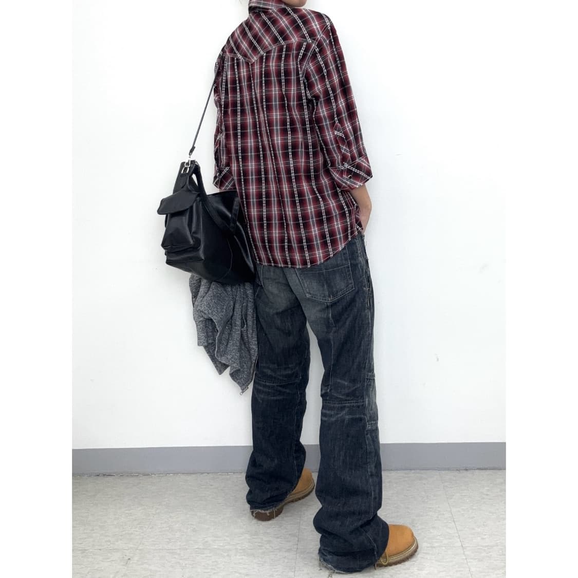 빈티지 펑크룩 락시크 셔츠 상품이미지4