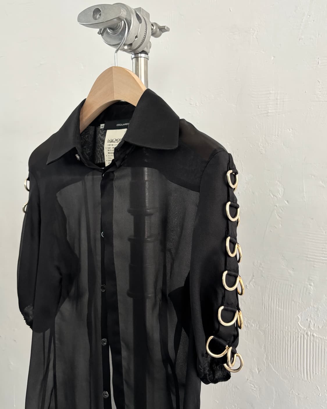 Dsquared2 디스퀘어드 링 시스루 셔츠 상품이미지6