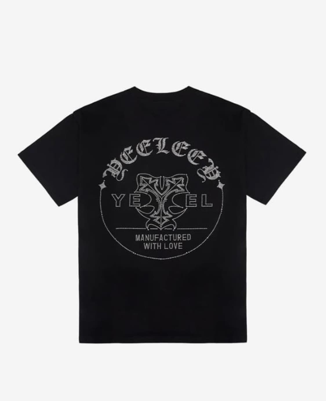 YEEL(CUBIC LOGO OVERSIZED T-SHIRT BLACK) 상품이미지1