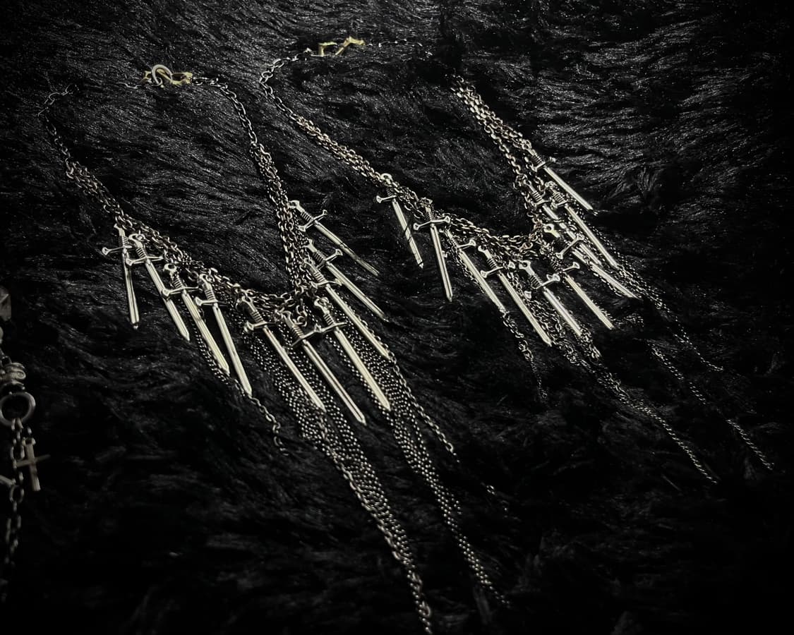A sword layering necklace 상품이미지4