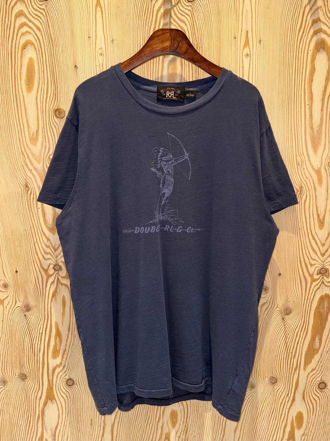 랄프로렌 RRL 인디언 애로우 그래픽 반팔 티셔츠 상품이미지1