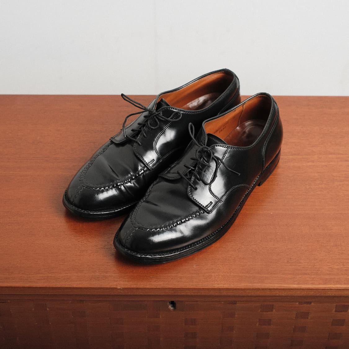 알든 2451 10D NST 블랙 코도반 더비 상품이미지3