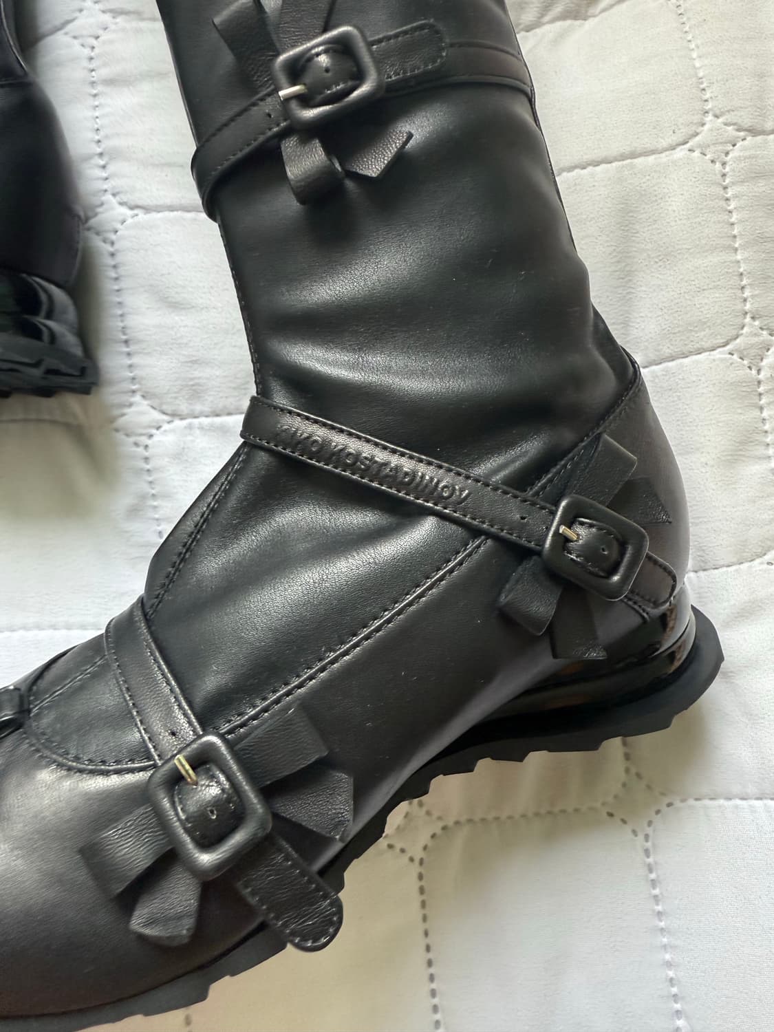 Kiko kostabinov RIBBON HIGH BOOT MIDNIGH 상품이미지7