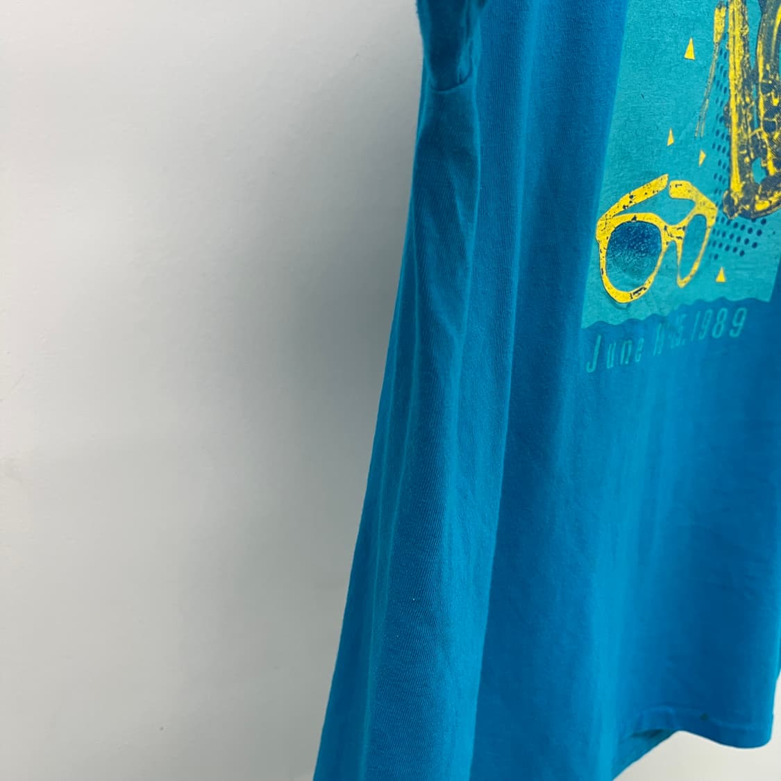 [XL] USA Hanes 헤인즈 80s JAZZ 빈티지 그래픽 반팔티 상품이미지4