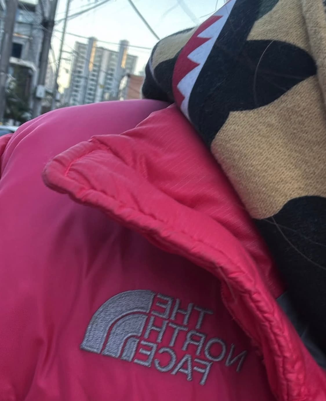 노스 700 우먼 패딩 핫핑크 상품이미지2