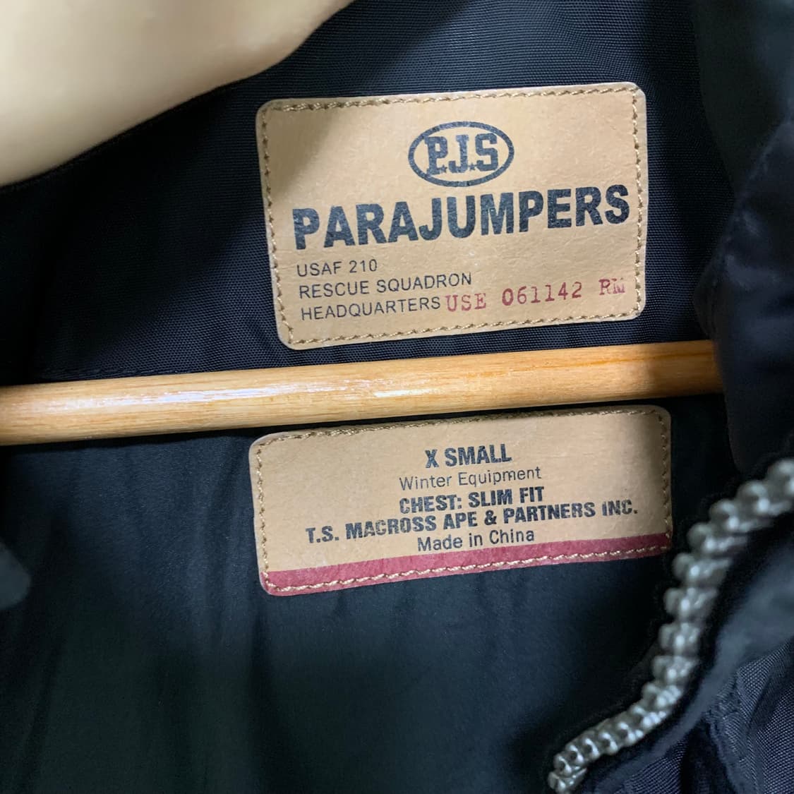 파라점퍼스 하이넥 후드 레스큐 바람막이 점퍼 자켓 고프코어 00s 상품이미지5