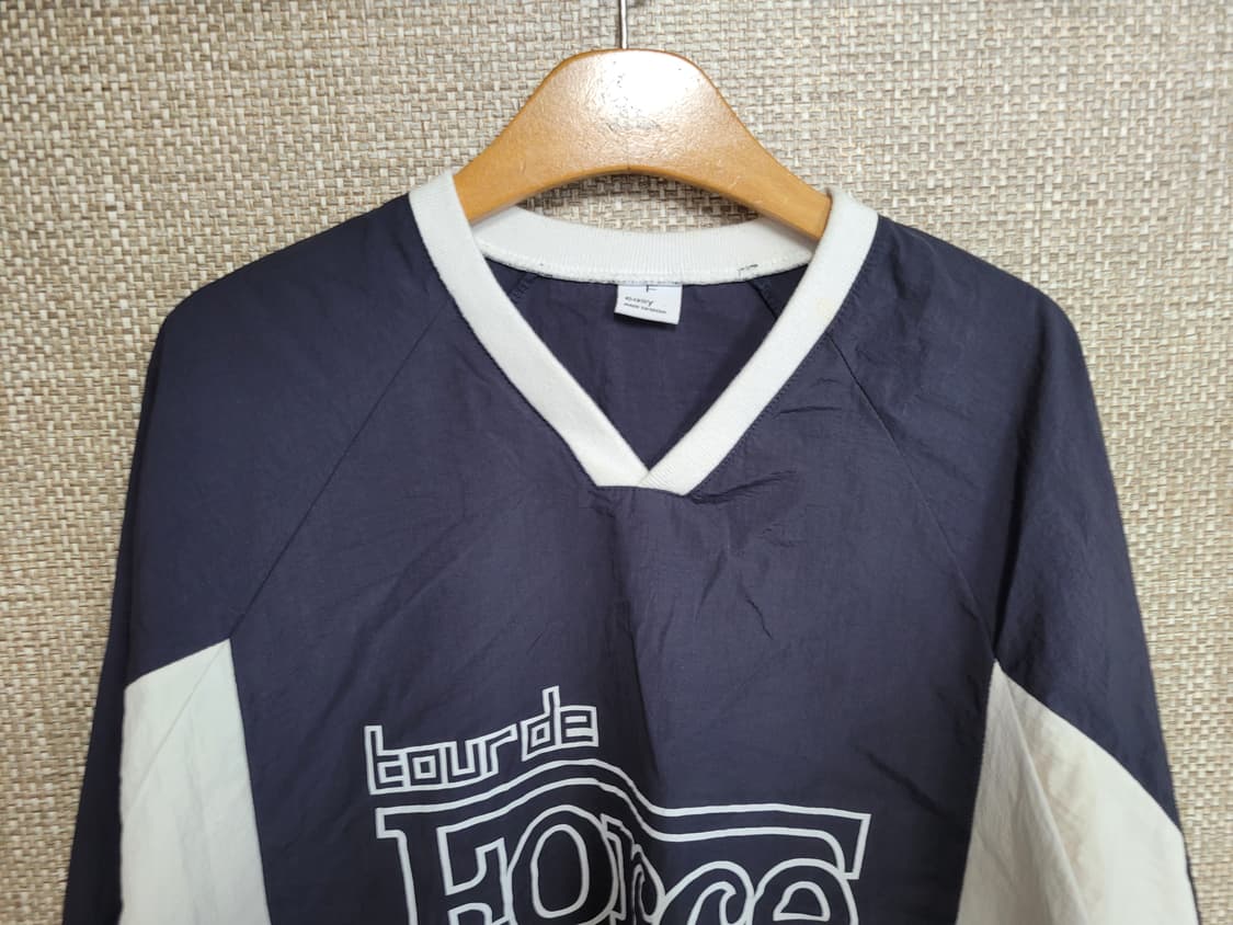 110사이즈 나일론 바람막이 맨투맨 오버핏 힙합 올드스쿨  상품이미지2