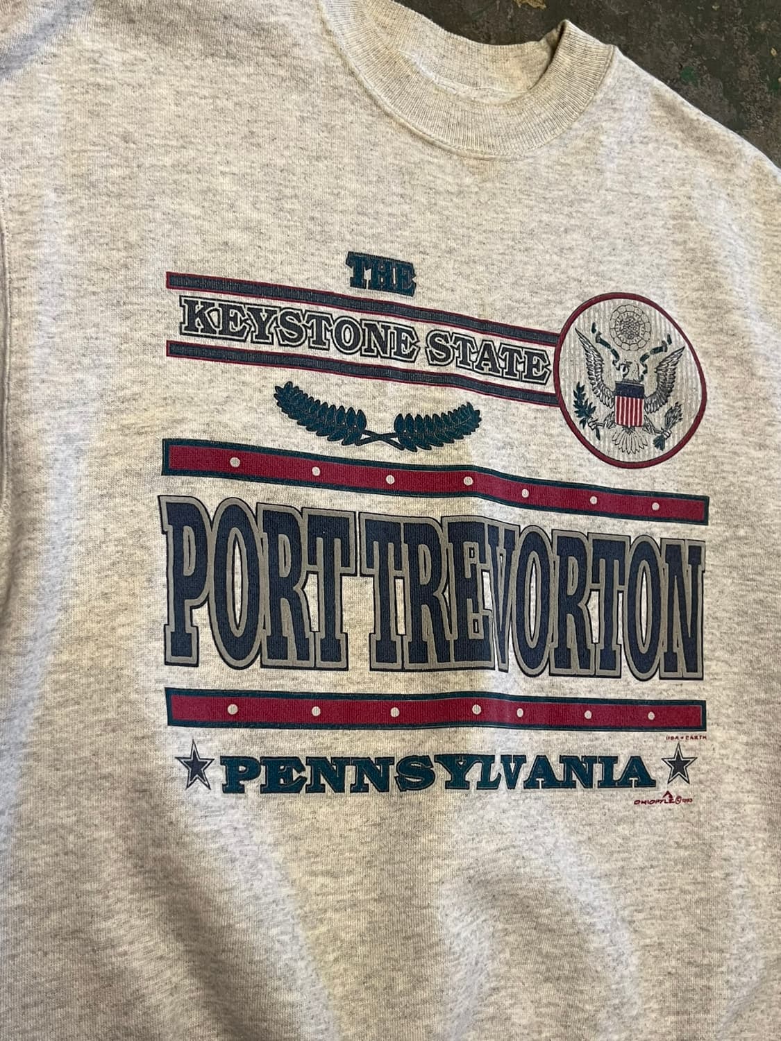 90's [L] 빈티지 헤인즈 맨투맨 USA 프린팅 맨투맨 스웻셔츠 상품이미지6