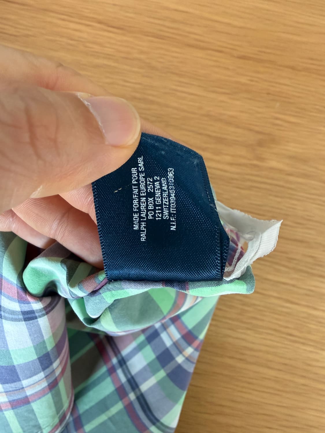 폴로 랄프로렌(Polo Ralph Lauren) 체크 반팔 셔츠(주니어1 상품이미지8