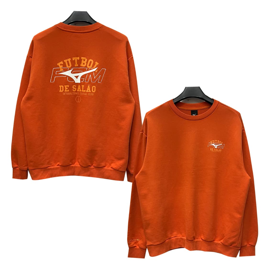 미즈노 풋살 백로고 맨투맨 M 상품이미지1