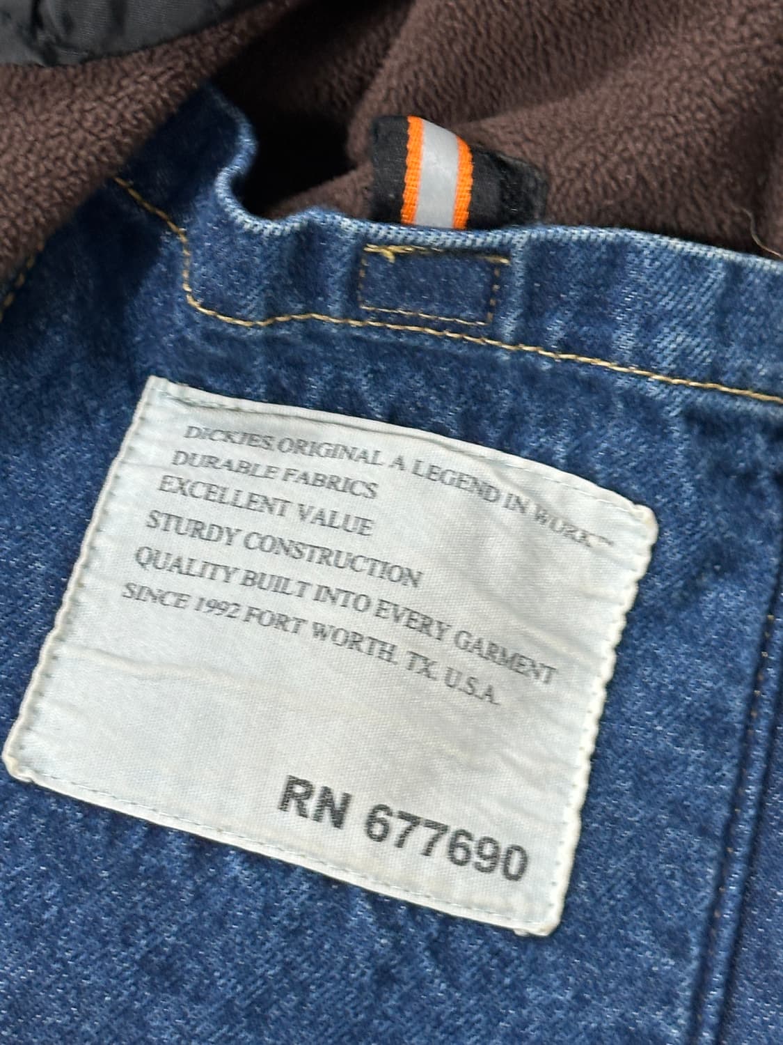 디키즈 데님워크자켓 덩가리자켓 L 상품이미지9