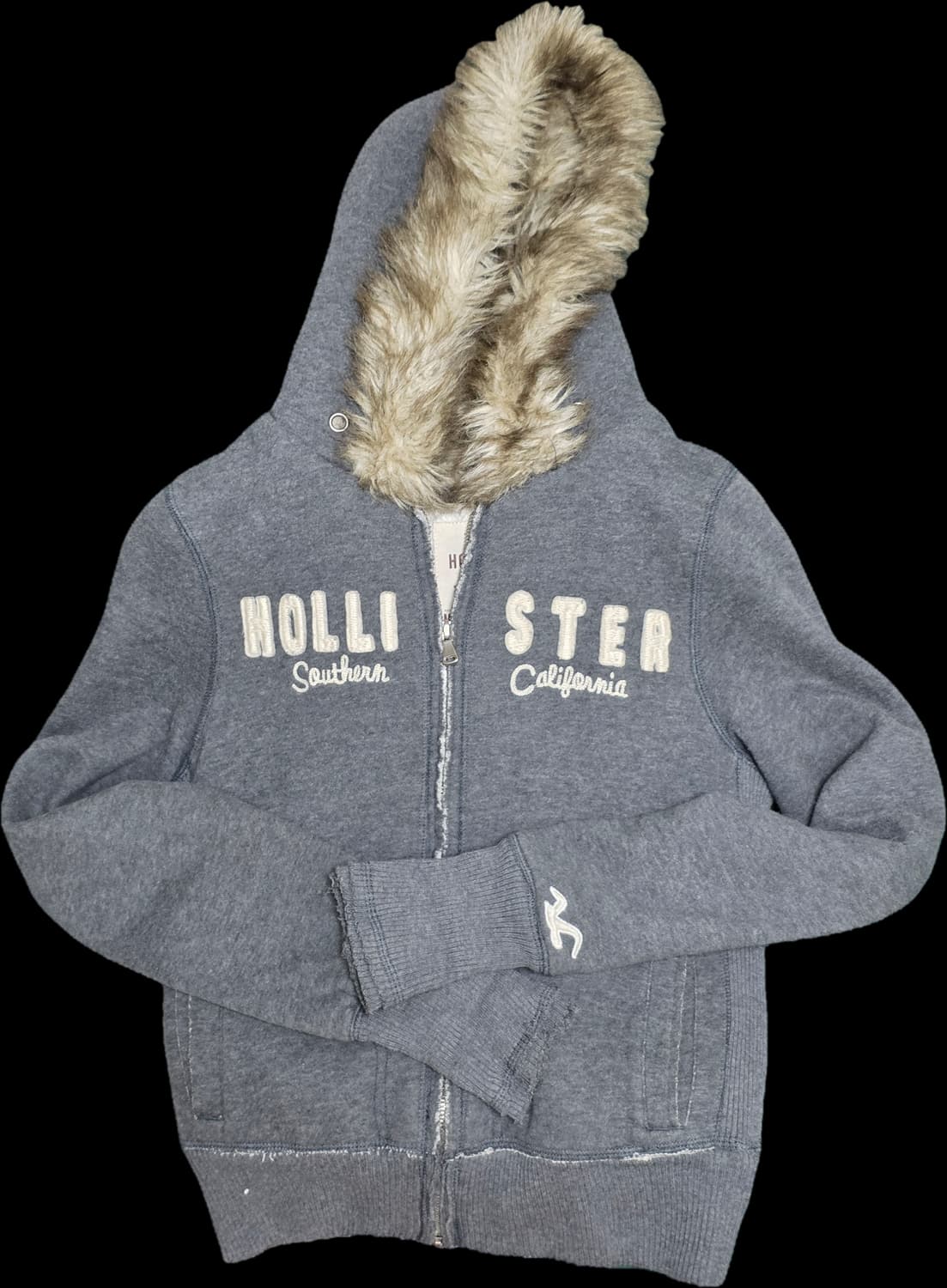 홀리스터 울프 죠 퍼 후드집업 상품이미지3