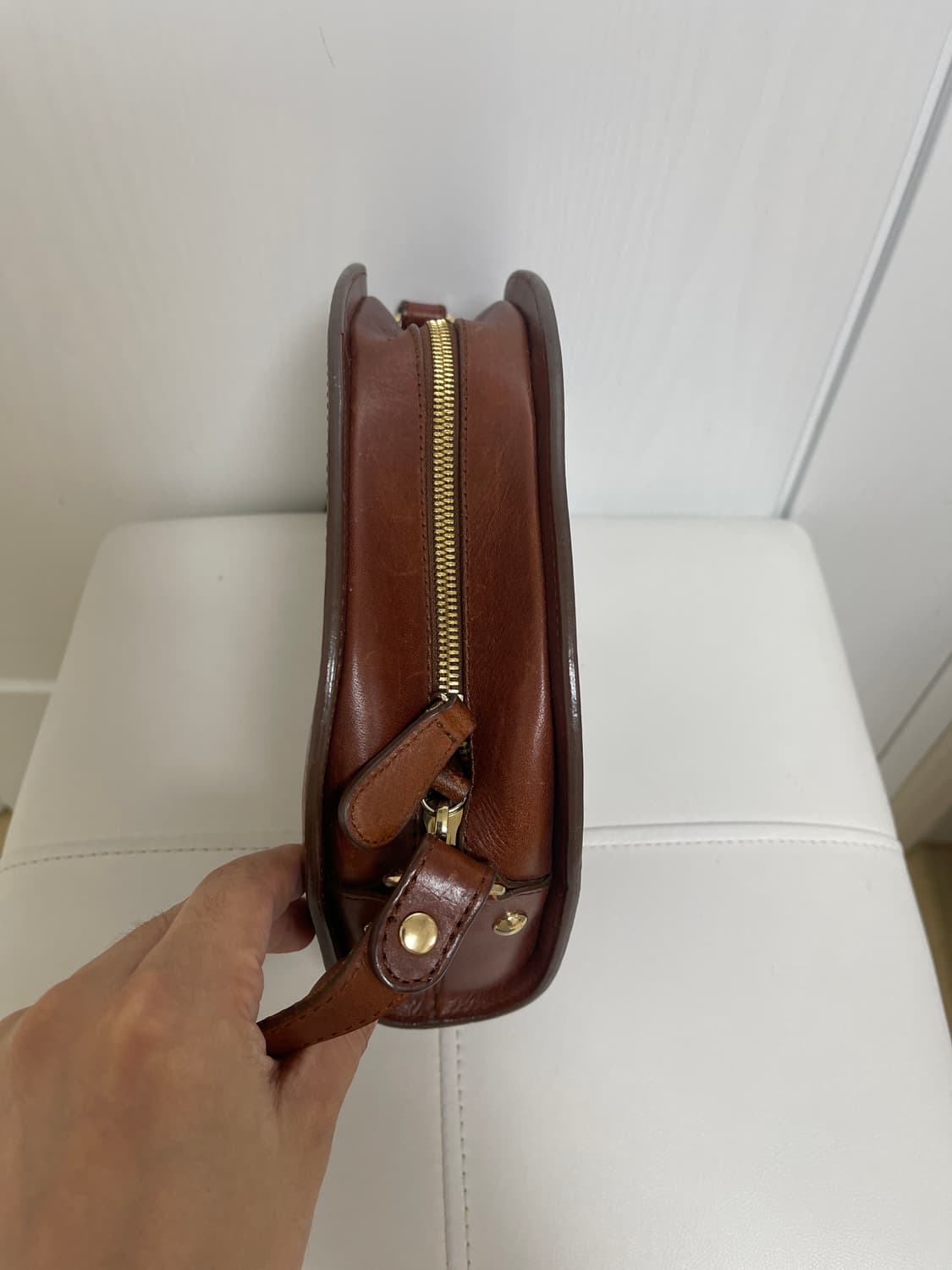 아페쎄 다나 미니 크로스백 브라운 상품이미지3