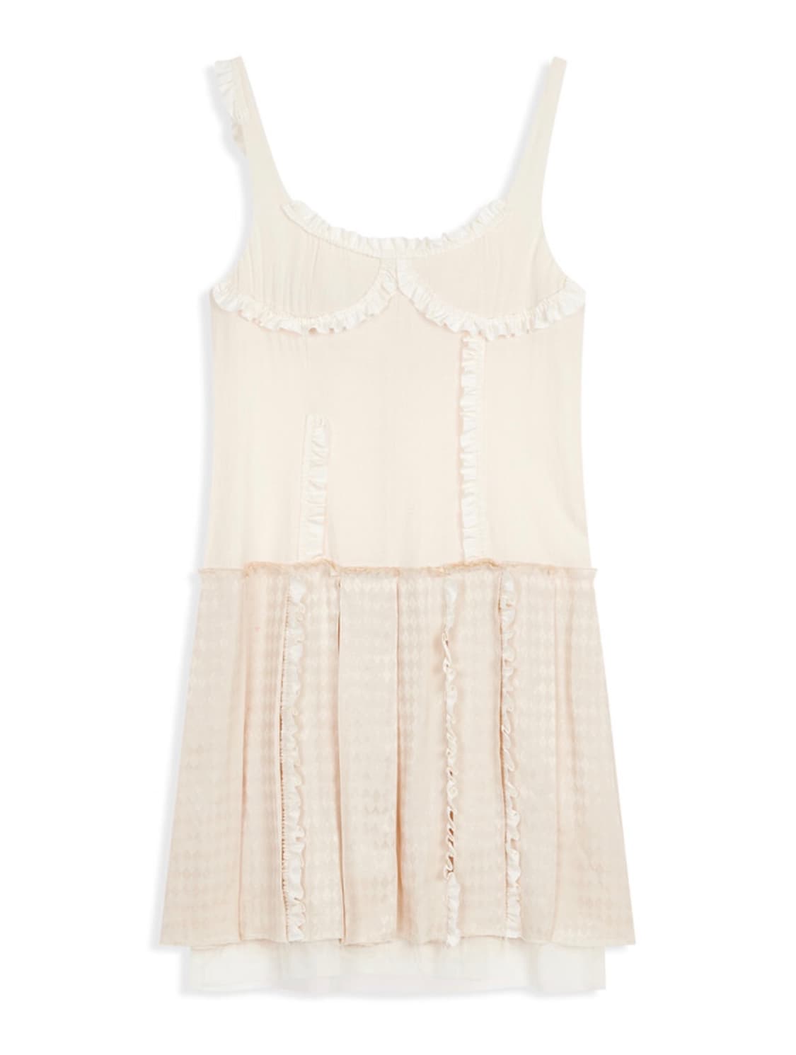 오픈와이와이 flapper pleats dress ivory 상품이미지1