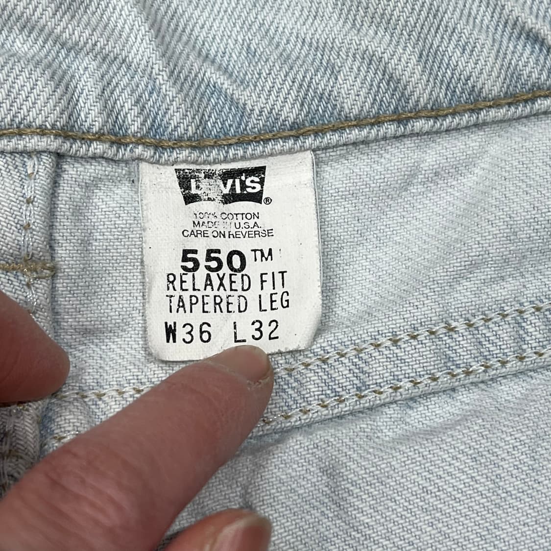 usa 리바이스 550 데님팬츠 s08999 상품이미지7