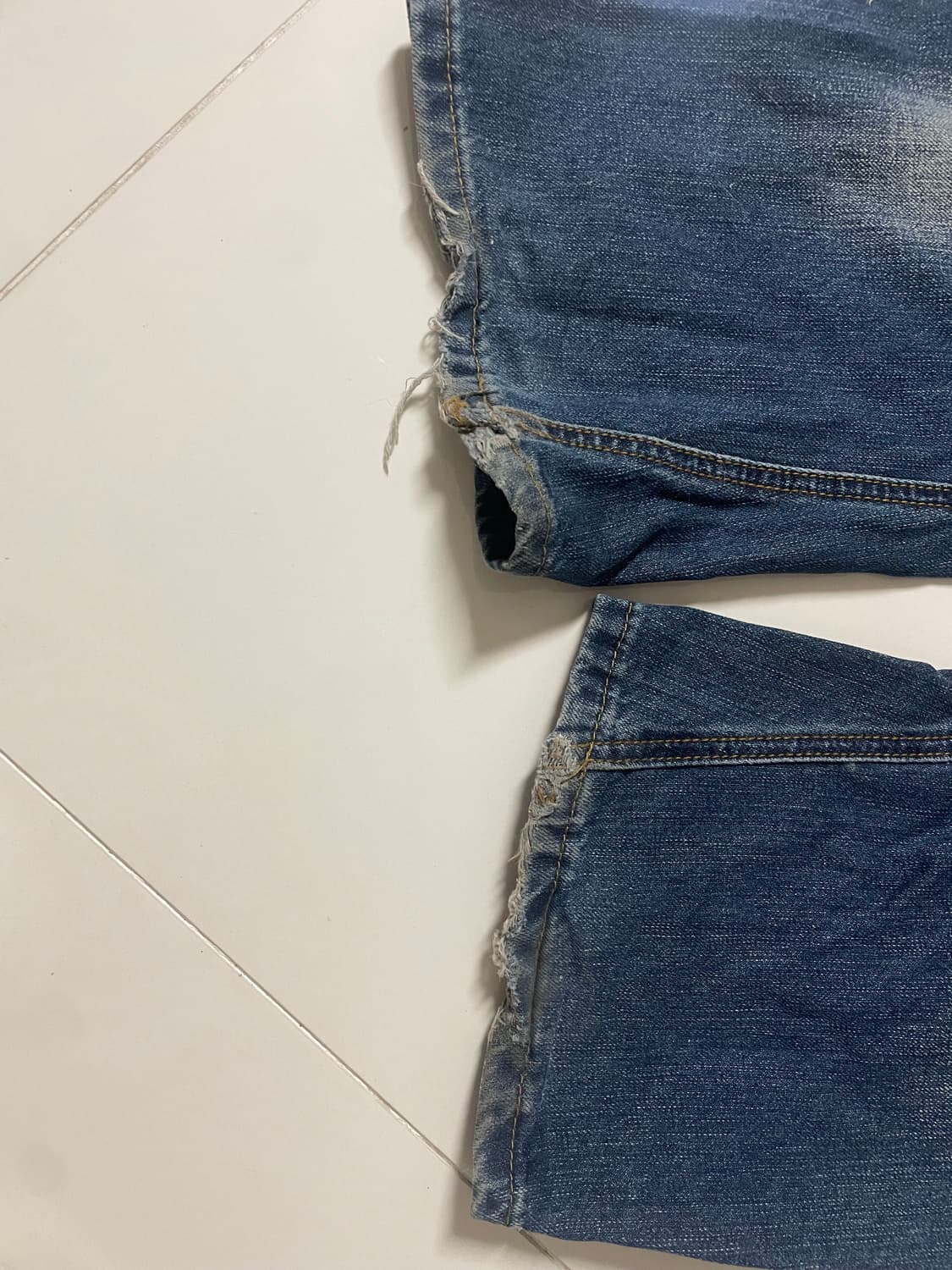 스컬프터 로우라이즈 데님 팬츠 Beaded Waist Denim Pant 상품이미지7