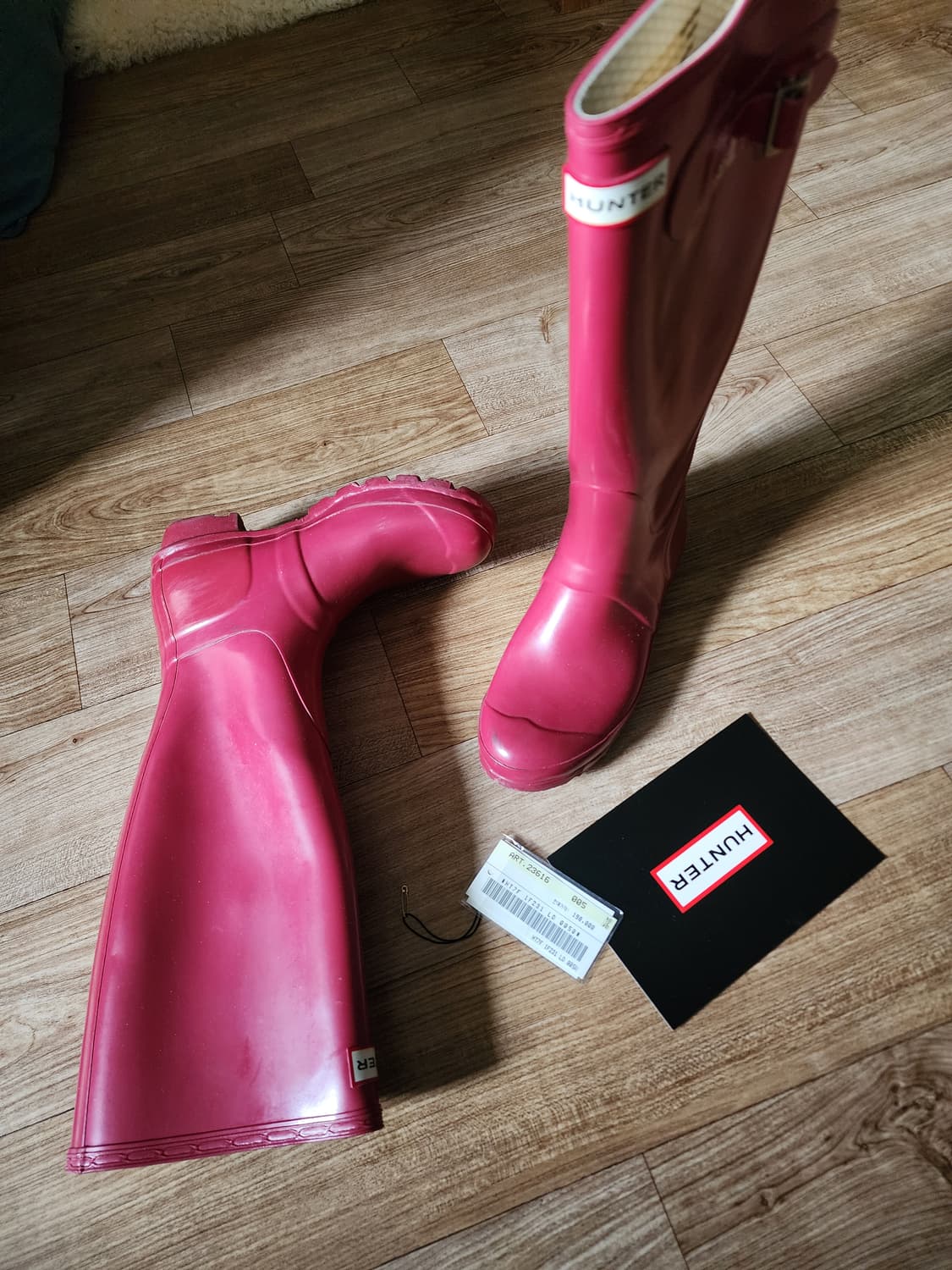 헌터 레인부츠 유광 톨 240 상품이미지7