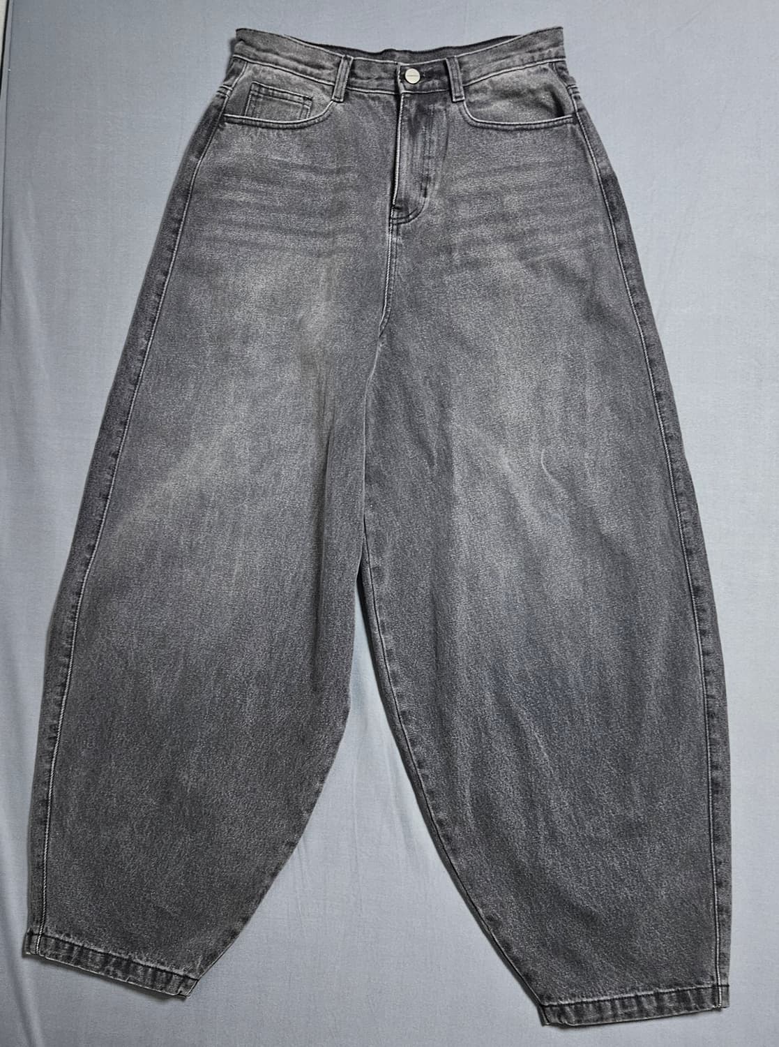 Extra Wide Balloon Pants_Black - 낫포너드 상품이미지1
