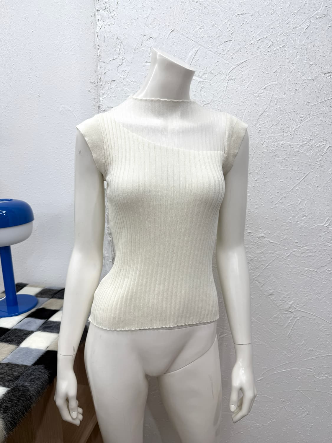 빈티지 아이보리 시스루 슬리브리스 상품이미지1