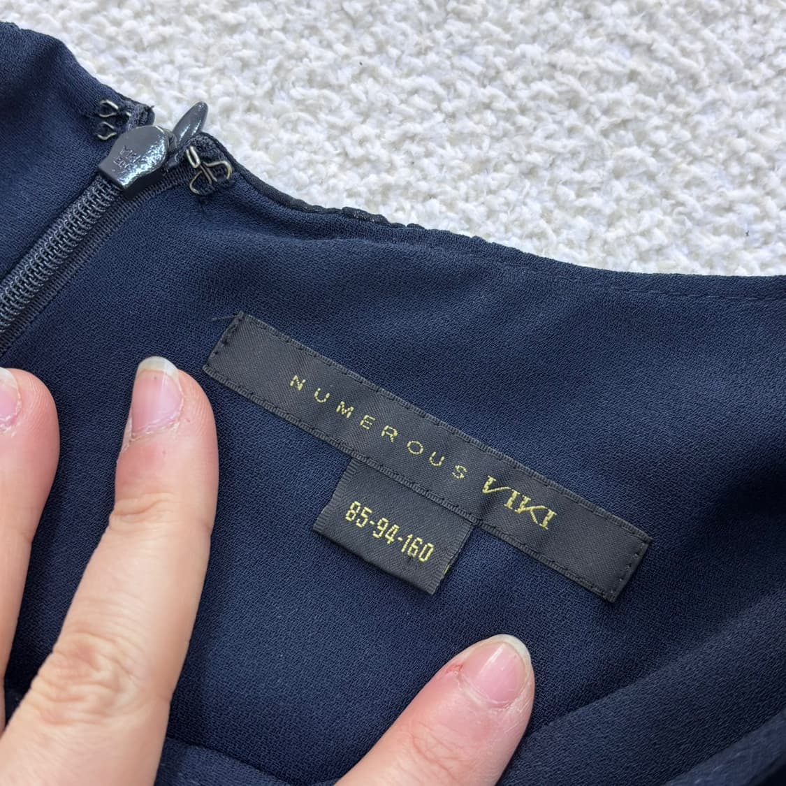 85-94-160 비키 쉬폰 원피스 0316E 상품이미지3