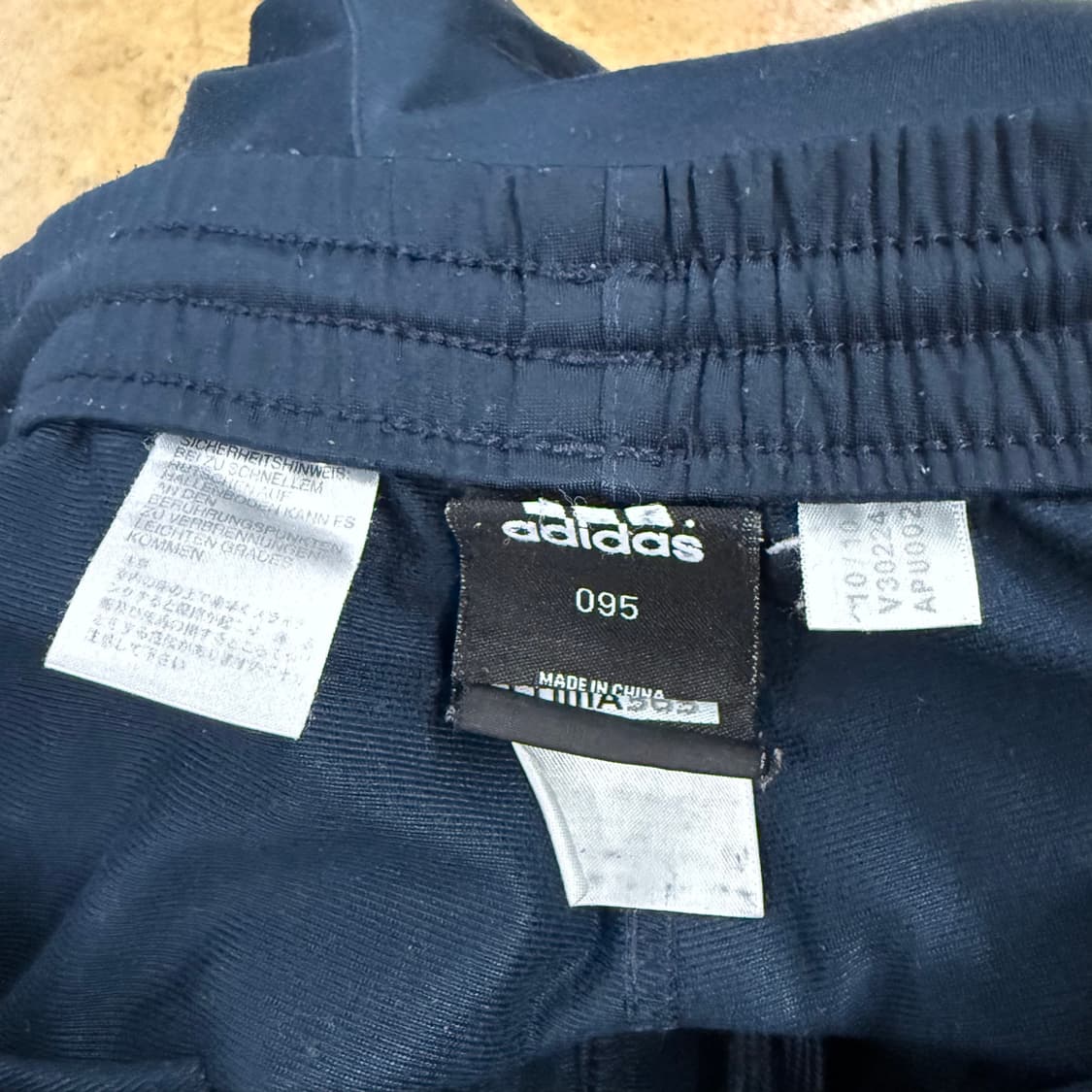 [정품/95] 아디다스 삼선 트레이닝 바지 네이비 b17 상품이미지4