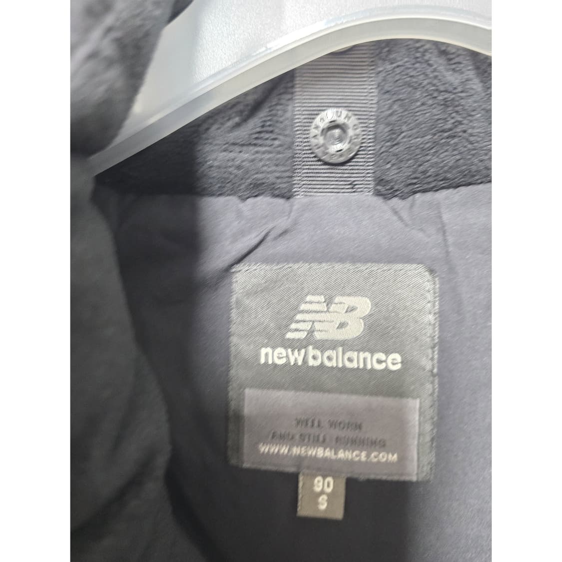 택포) 뉴발란스 구스다운 롱패딩 블랙 S 상품이미지2