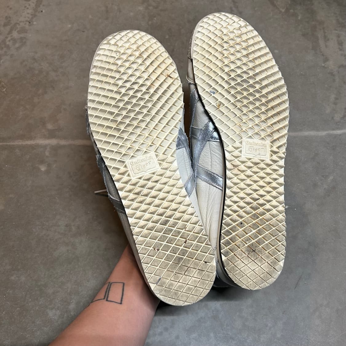 290) 오니츠카 타이거 멕시코 66 SD 버치 실버 상품이미지8