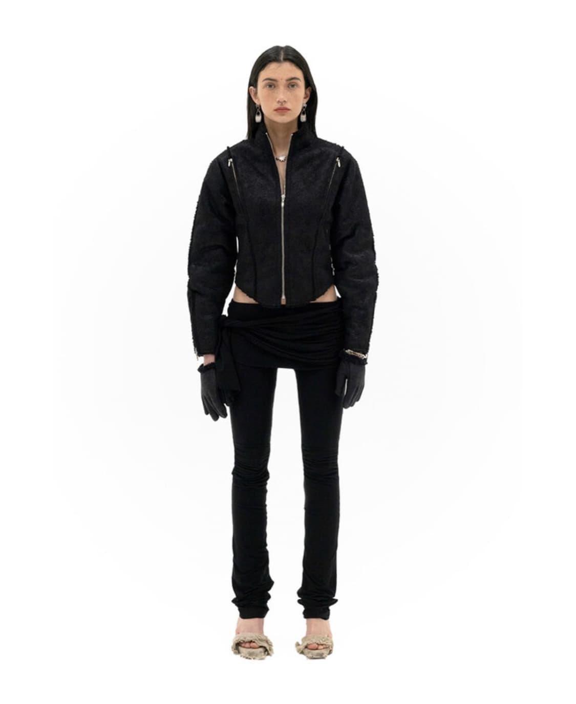 604SERVICE 무스탕 자켓 상품이미지3