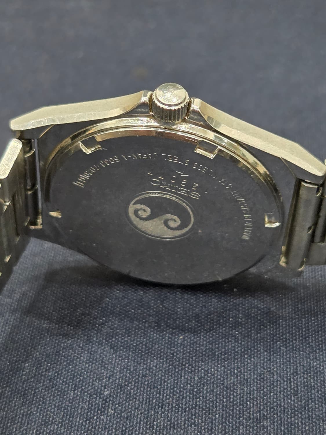 80s 빈티지 세이코 실버웨이브 쿼츠 로만 다이얼 (5933-7020) 상품이미지8