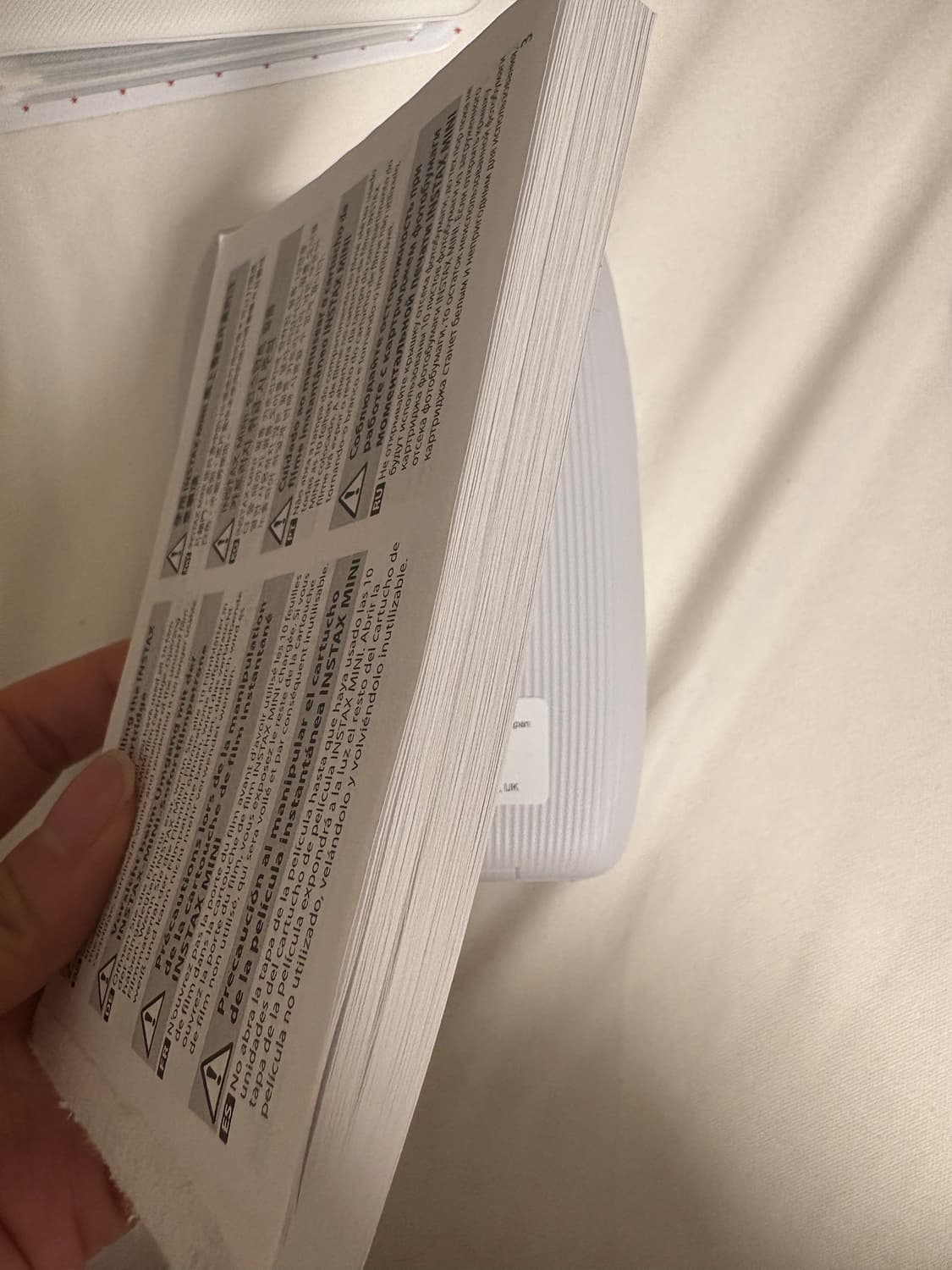 후지필름 인스탁스 미니 링크 3 포토프린터 화이트 상품이미지4