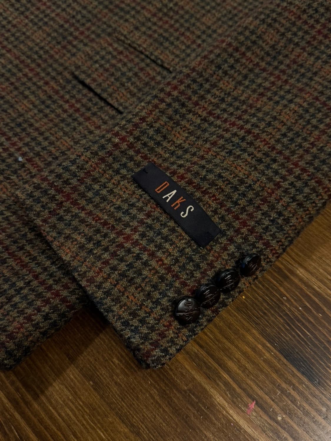 닥스 건클럽 체크 플란넬 자켓 105 상품이미지10