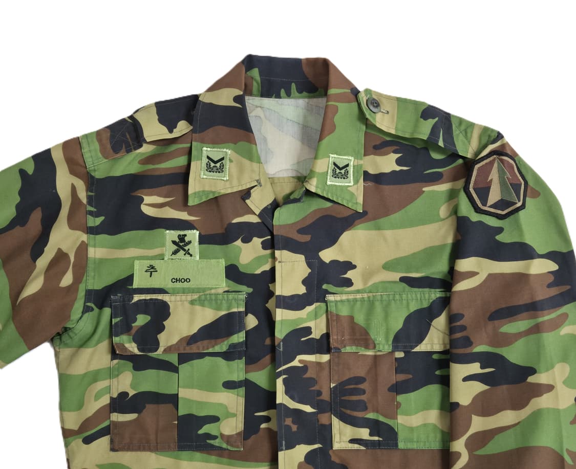 육군 구형 유도탄사령부 행정 하사 후기형 동계 전투복 상의 자켓 (S) 상품이미지5