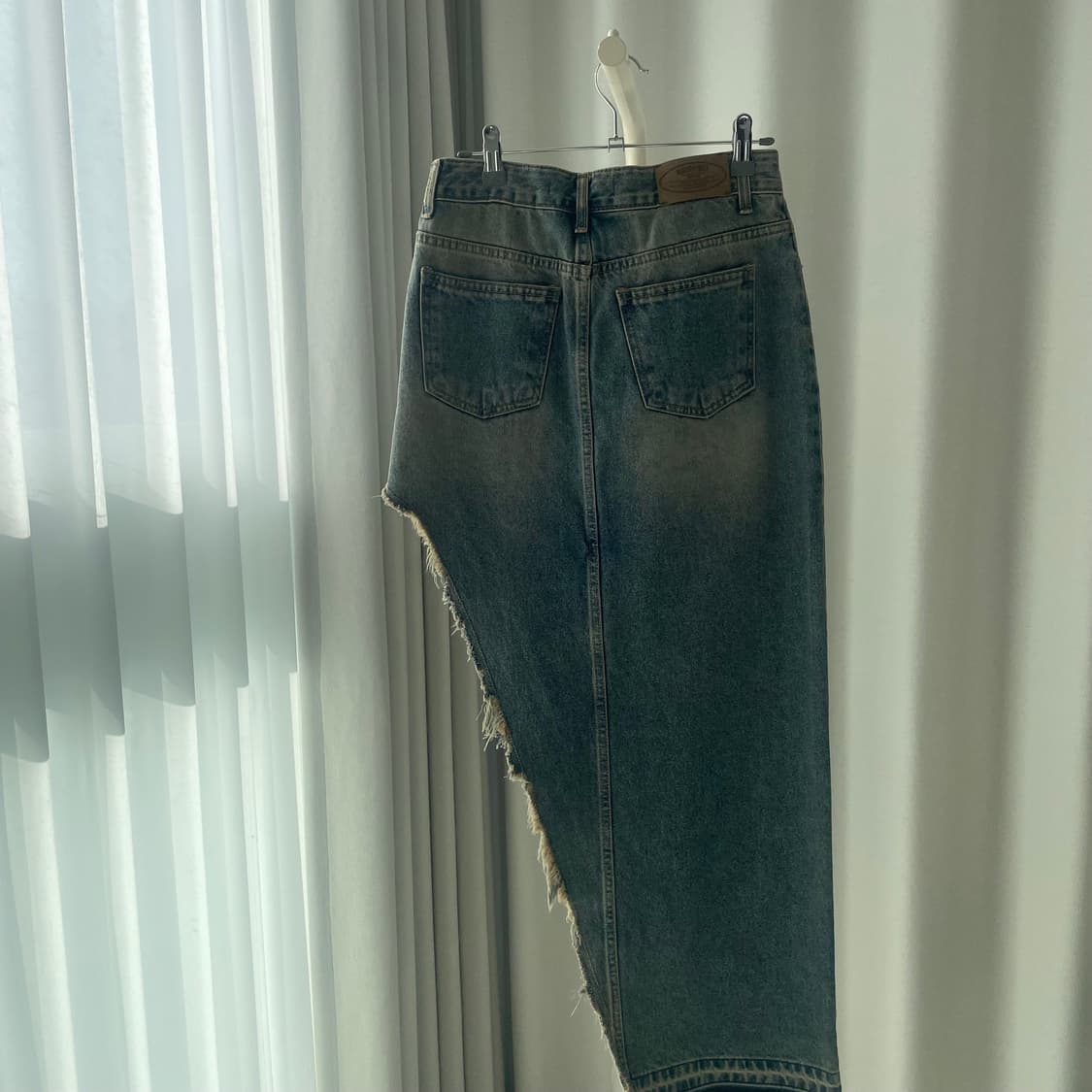 보헤미안 서울 데님 스커트 M 상품이미지3