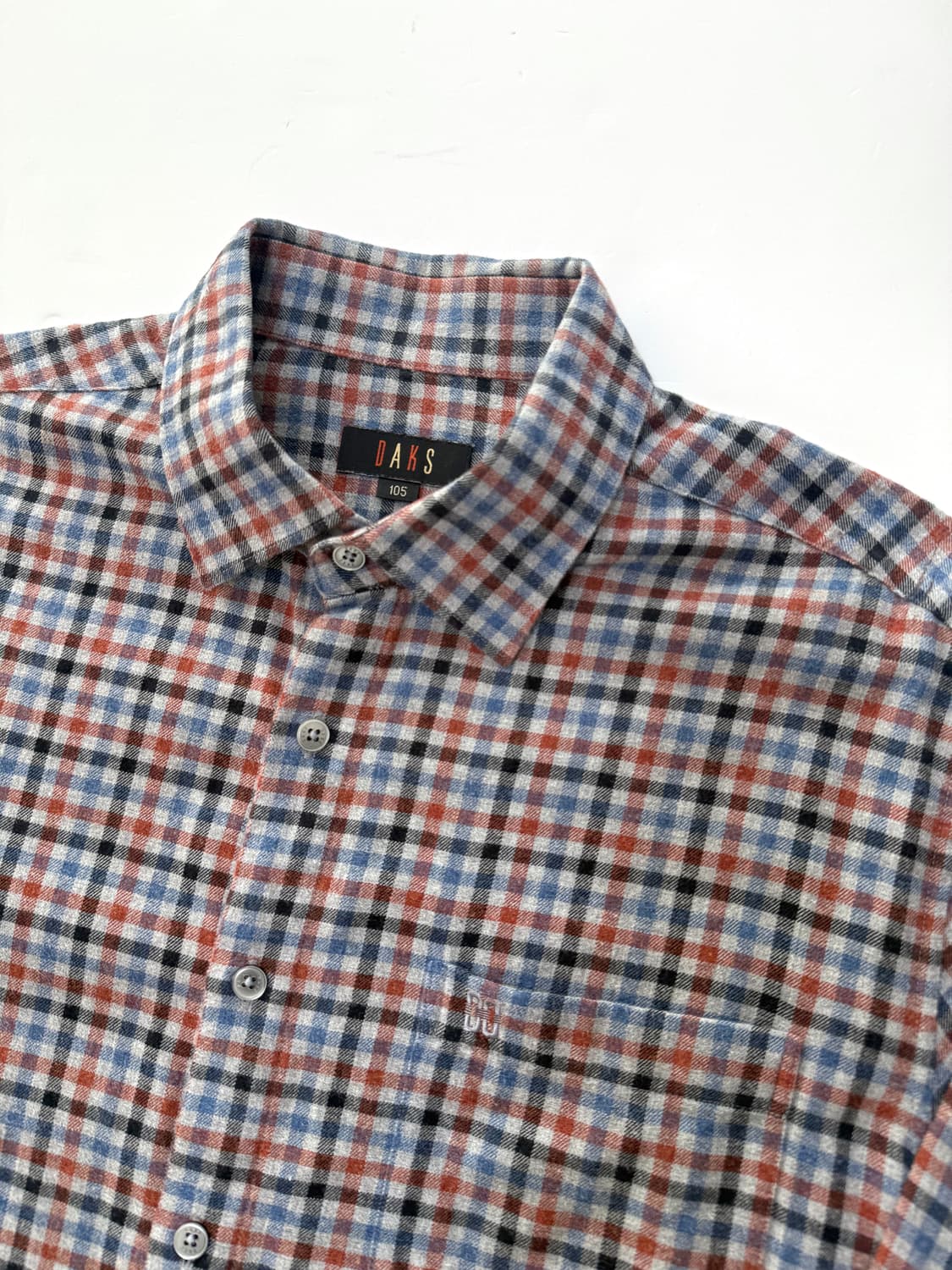 닥스 DAKS 클래식 체크 셔츠 상품이미지2