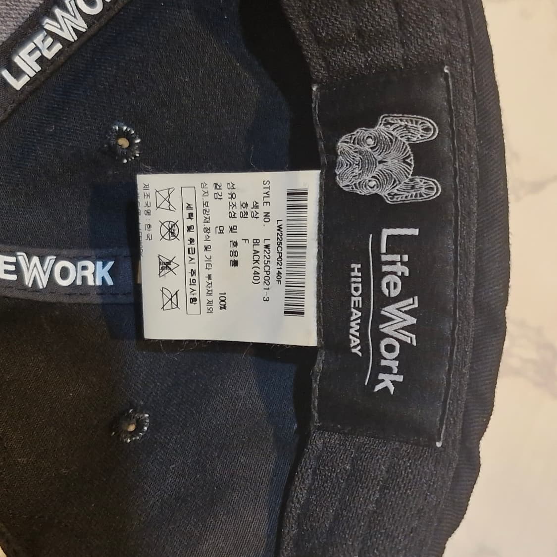 라이프워크 하드 볼 캡 모자 상품이미지4